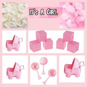 New Baby Girl Shower Decorations